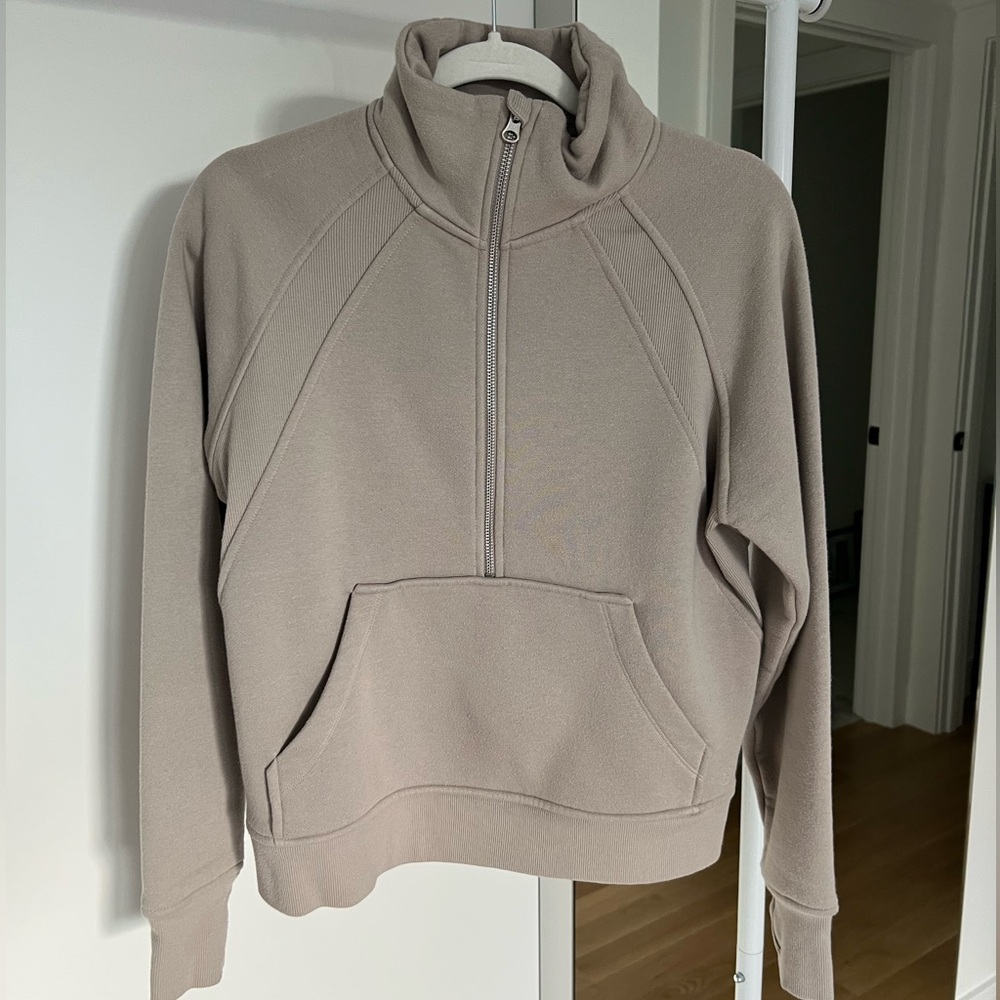 Danskin Taupe Lululemon Half-zip Knockoff